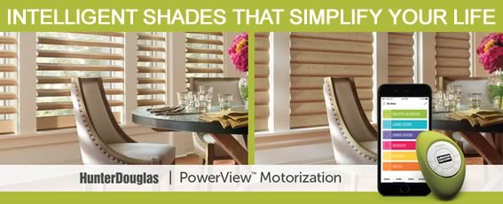 Hunter Douglas Powerview Blinds and Shades