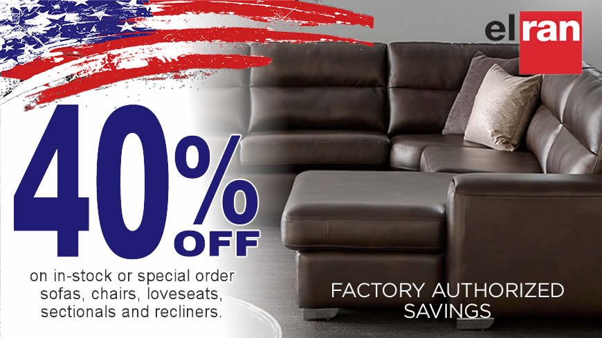 Elran Factory Authorized Savings