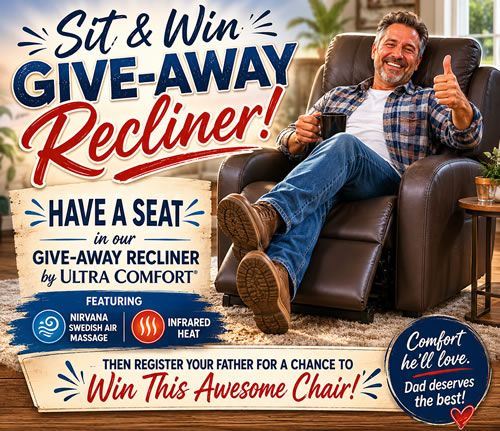 Father's Day Recliner Give-Away