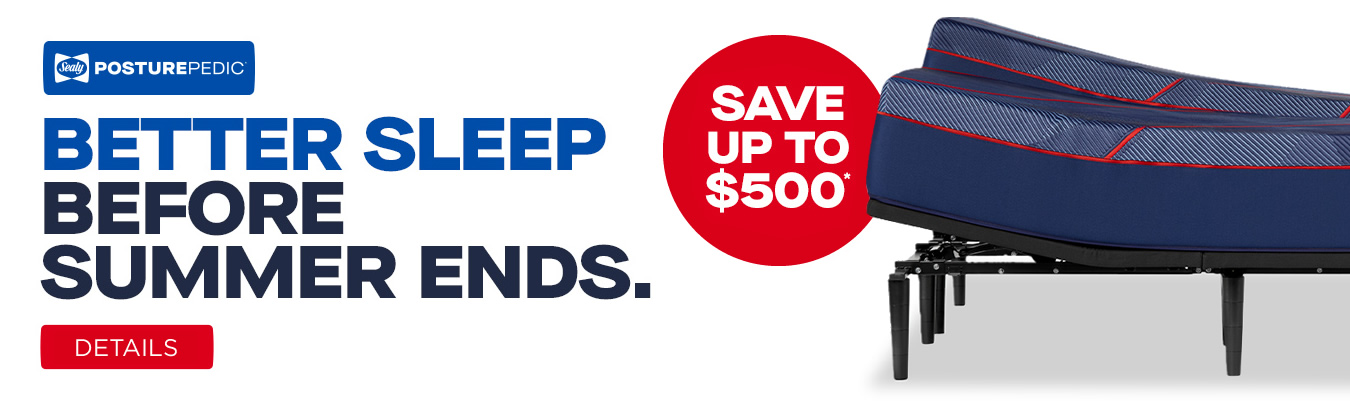 Save $100 on Sealy End of Summer Mattress Sale