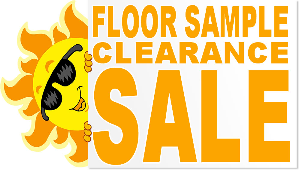 Summer Floor Sample Clearance