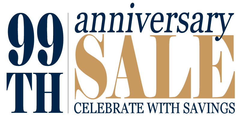 99th Anniversary Sale Banner