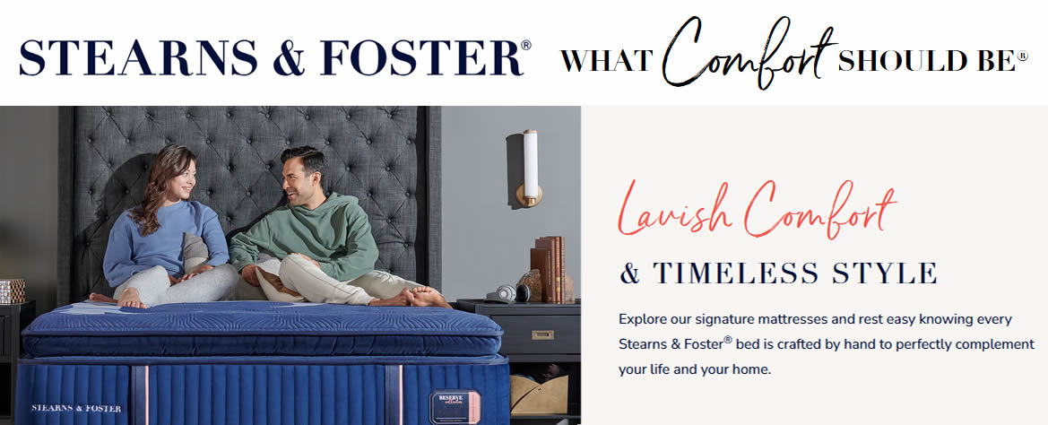 Stearns & Foster Mattresses